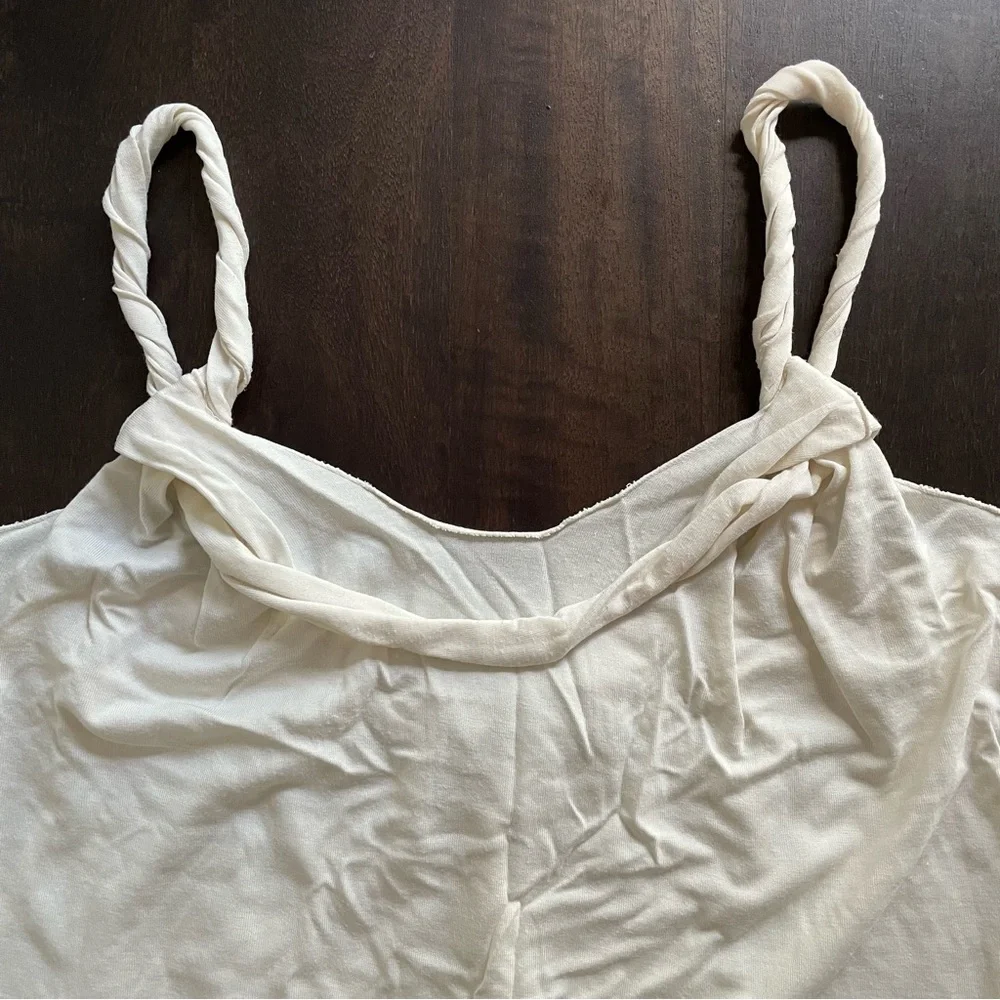 Banana Republic Cream Tank Top with Twisted Straps - Picture 2 of 7